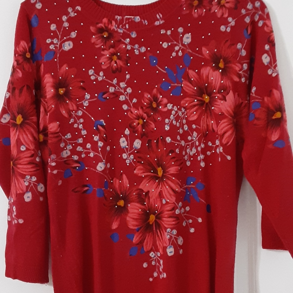 Cathy Daniels long sleeve knit top